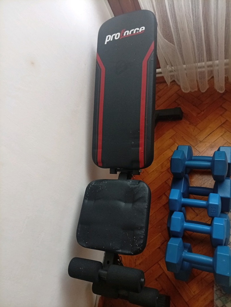 Bench Sehpası, Dumbel 3x6x8x10 kilo cift, Dumbell standı - 3