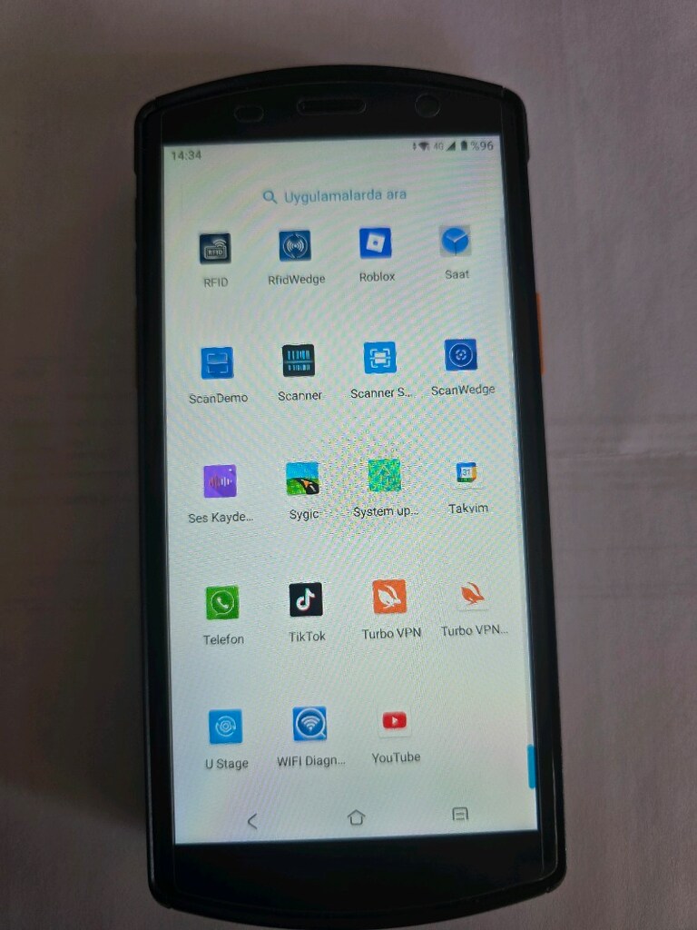 Unitech / Urovo Profesyonel Android El Terminali (Barkod Tarayıcı) - 6