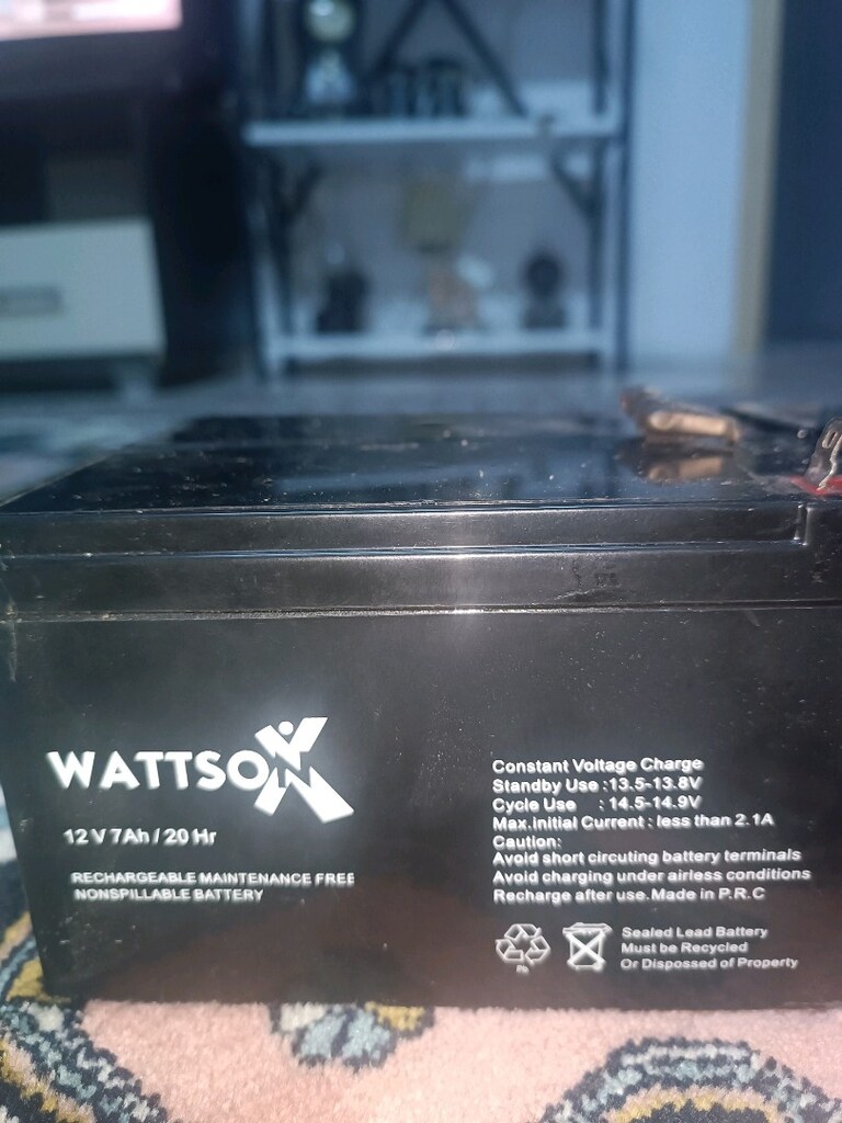 akü 12 volt 7 amper 13 adet toplu olarak satılık - 10
