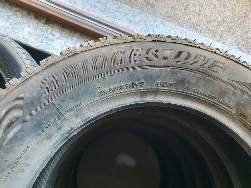 215 65 17 SIFIR GİBİ BRİDGESTONE KIŞLIK TAKIM - 6
