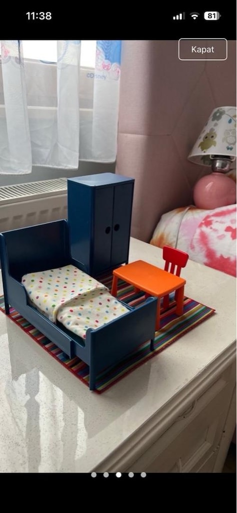 IKEA OYUNCAK BEBEK ODASI SETİ - 3