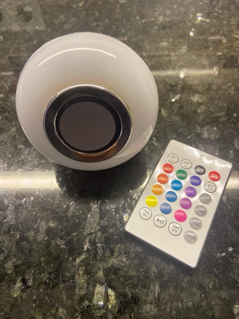 RGB Bluetooth Hoparlörlü Dekoratif Lamba – Kumandalı - 2