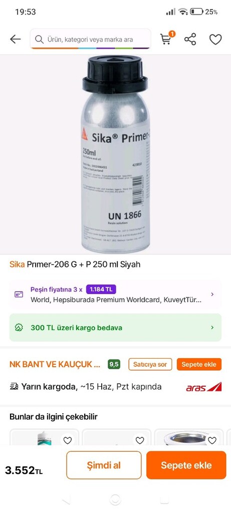 sika primer -206 g+p 1000ml boya - 4