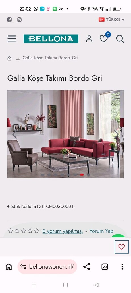 BELLONA GALİA V KÖŞE KOLTUK(GİZLİ) UZAYAN OTURMA MİNDERLİ Rahatporttf - 7