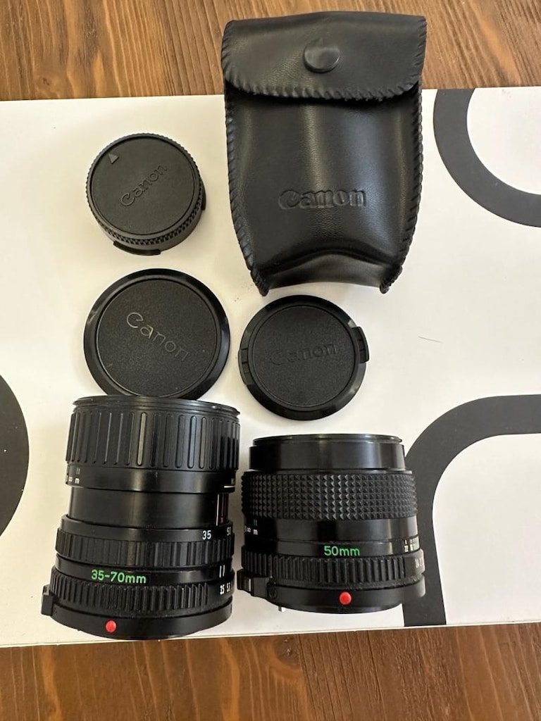 Canon Lens Seti 35-70 ve 50mm - 5