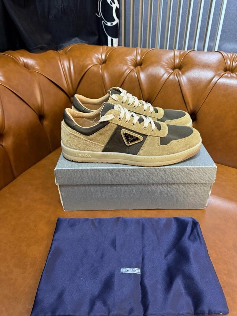 PRADA DOWNTOWN BEJ HAKİ 44 NUMARA CASUAL AYAKKABI - 2