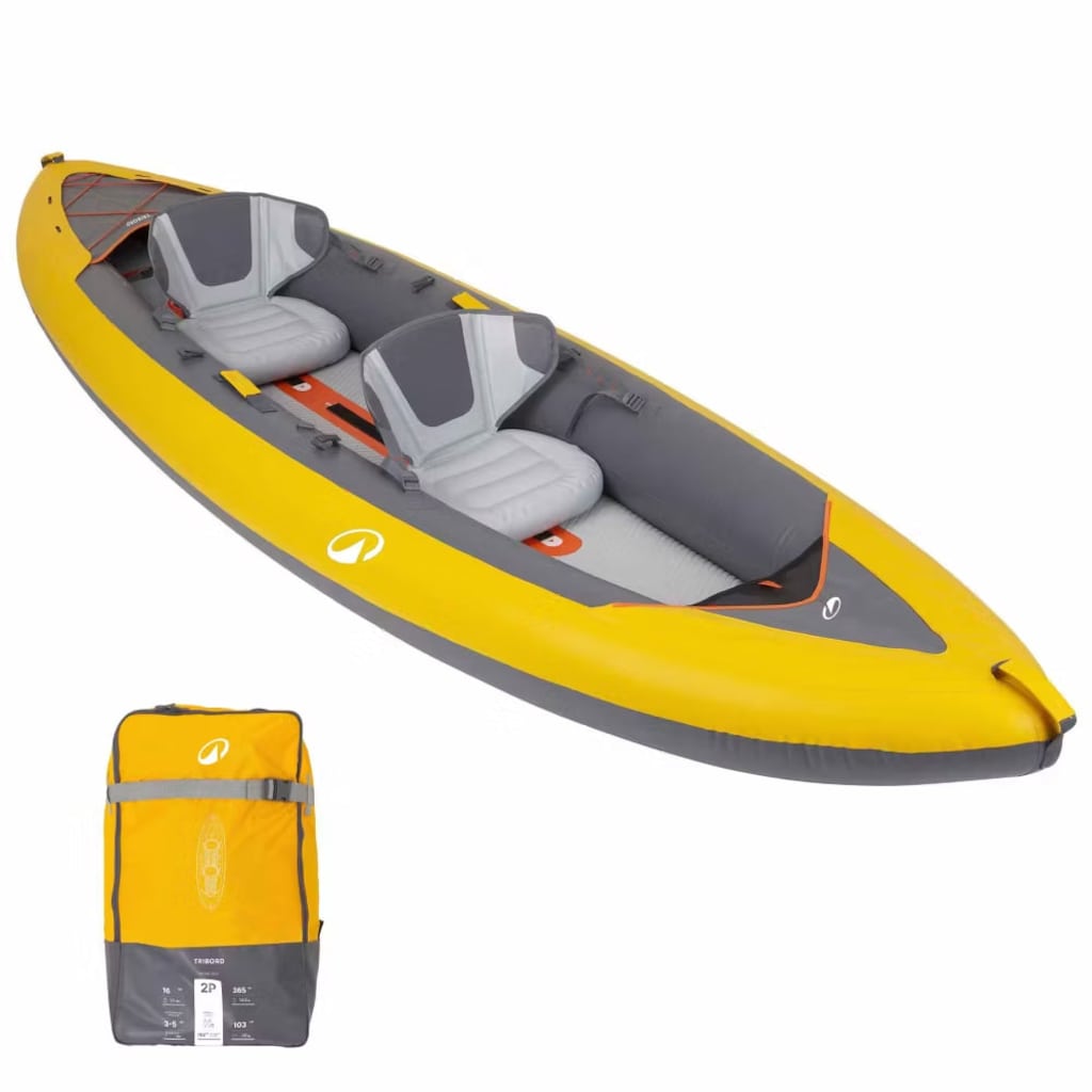 DECATHLON TOURING 100 ÇİFT KİŞİLİK ŞİŞME KANO - 3