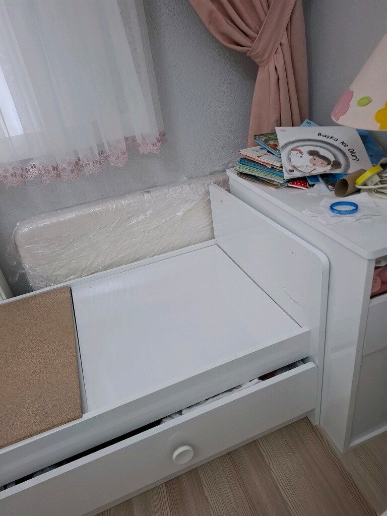 Beşikli Çocuk yatağı Karyolalı - 4