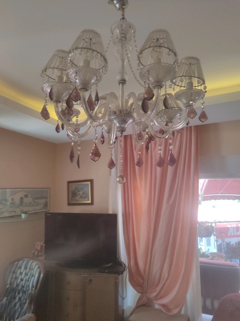 Almira 8 lı cam Avize - 6