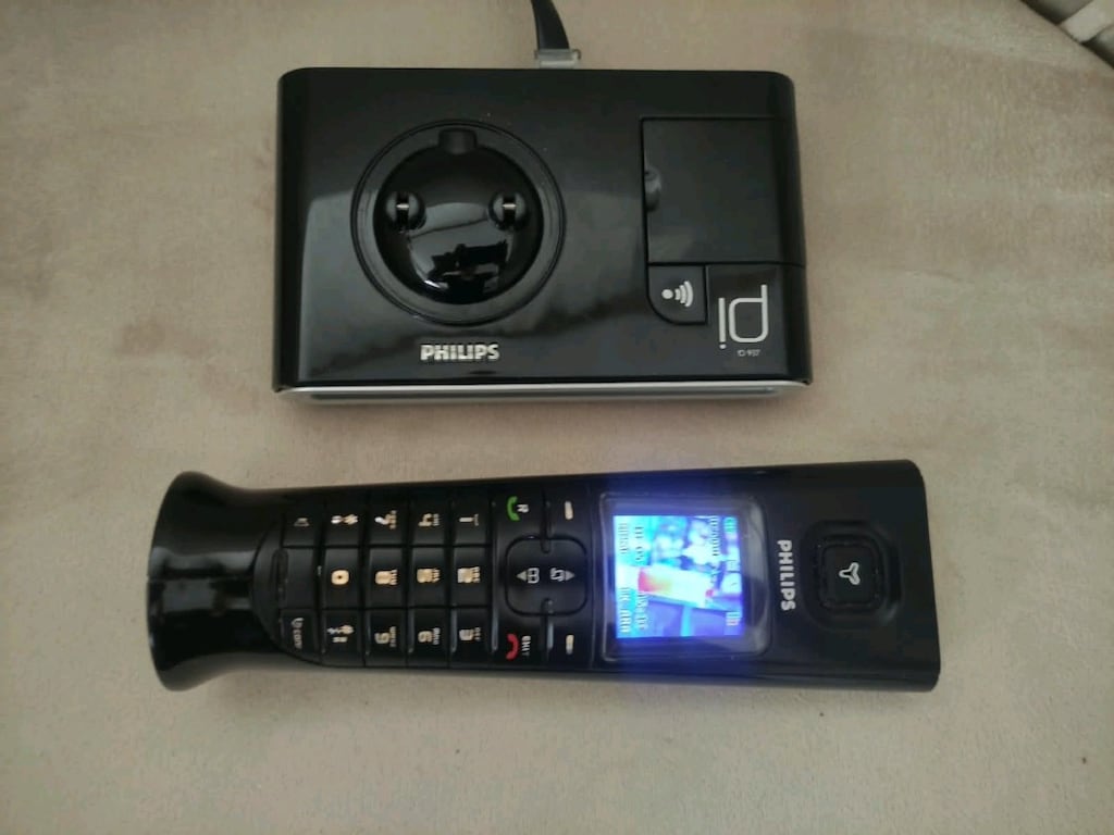 TELSİZ TELEFON PHİLİPS ID-347 MODELİ ( PİLSİZ ) SATILIK - 10