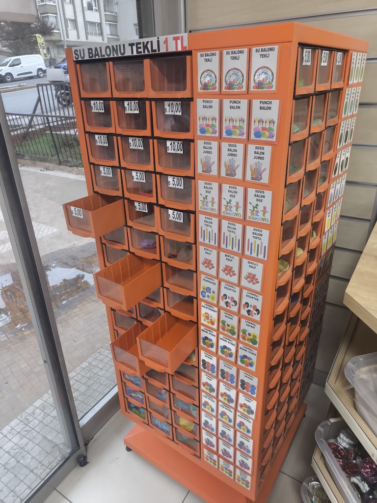 DÖNME MEKANİZMALI HIRDAVAT STANDI - 3