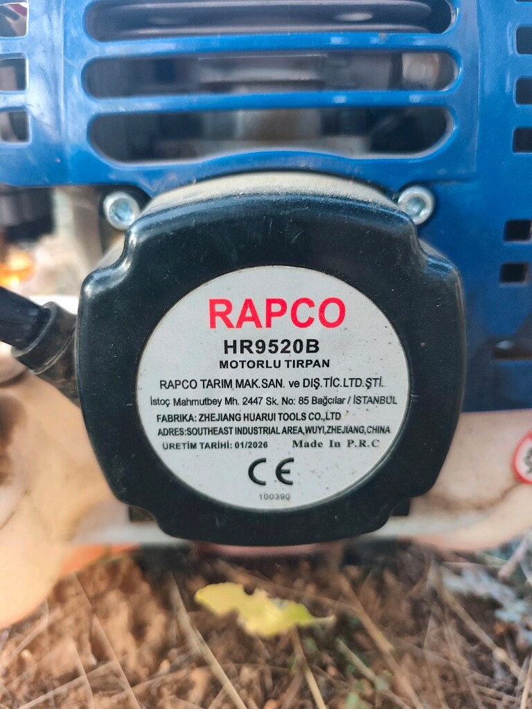 RAPCO MARKA BENZİNLİ YAN TİRPAN