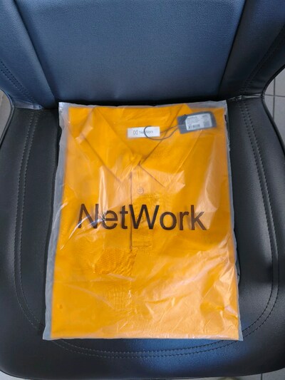 ORİJİNAL HARDAL RENGİ POLO YAKA NETWORK T-SHIRT!