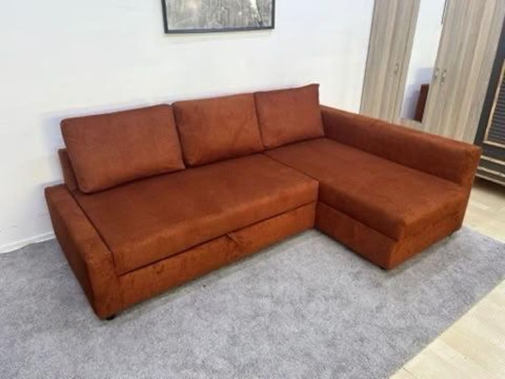IKEA FRİHETEN SIFIR KAPLAMA YATAKLI BAZALI L KÖŞE KOLTUK KANEPE - 2