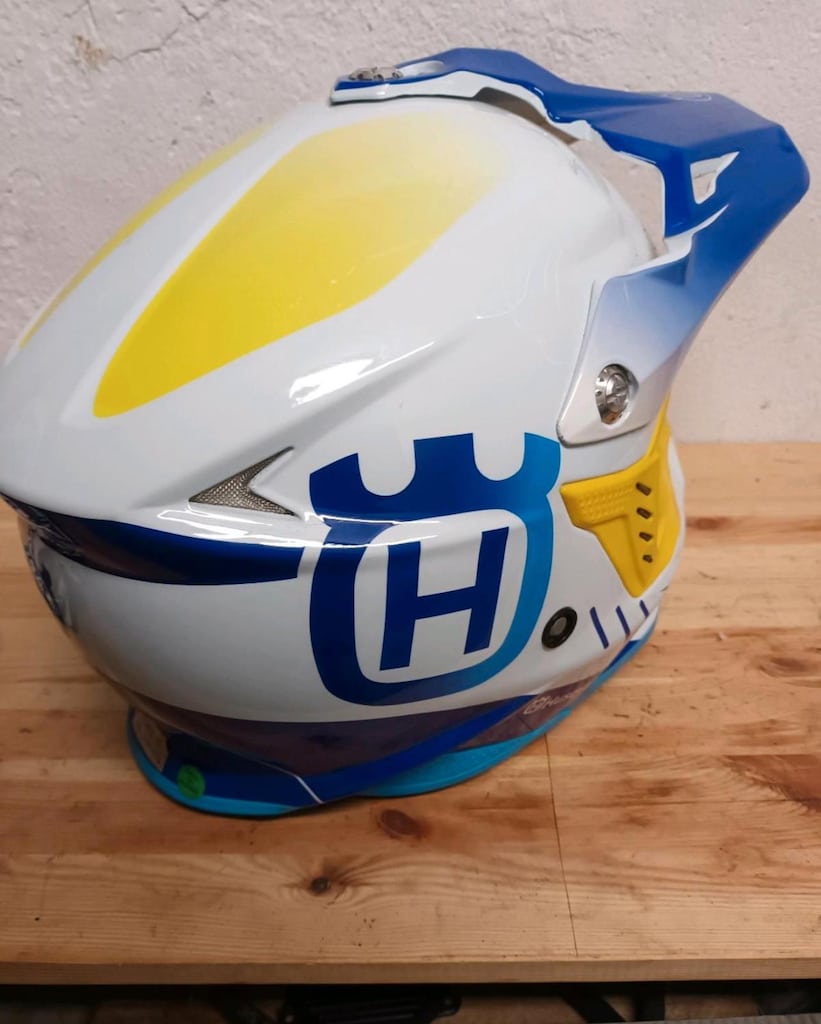 Husqvarna Motokros / Enduro Kaskı - Temiz Durumda - 6