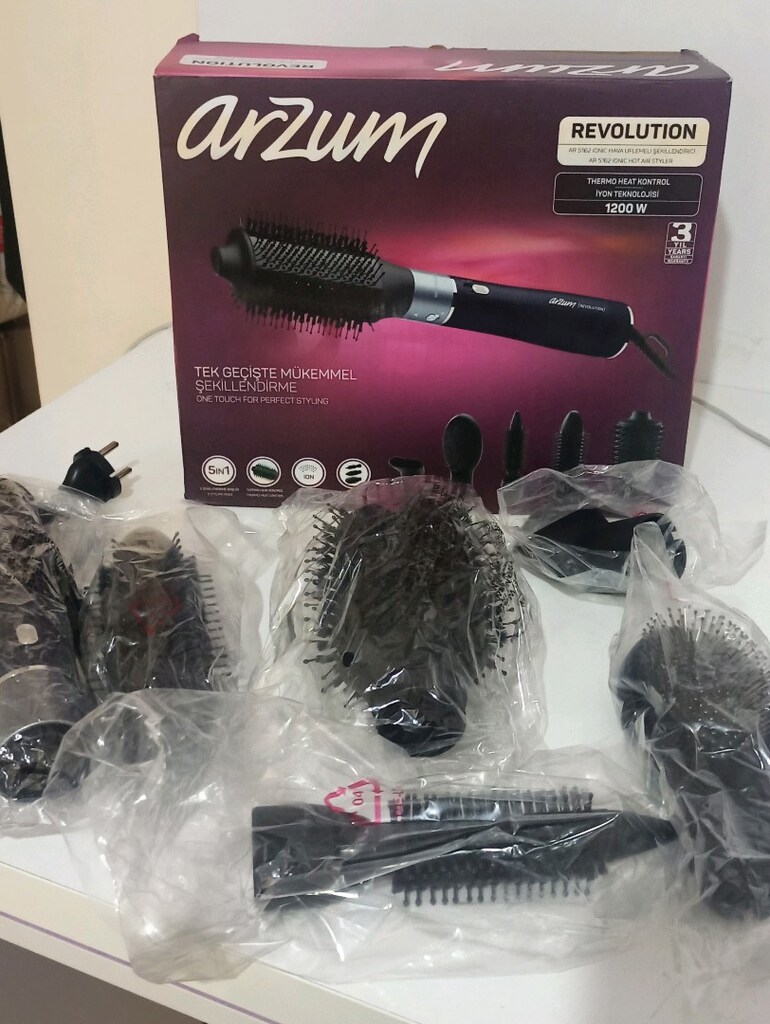 ARZUM REVOLUTİON HAVA ÜFLEMELİ 5'İ 1 ARADA ŞEKİLLENDİRİCİ - 2
