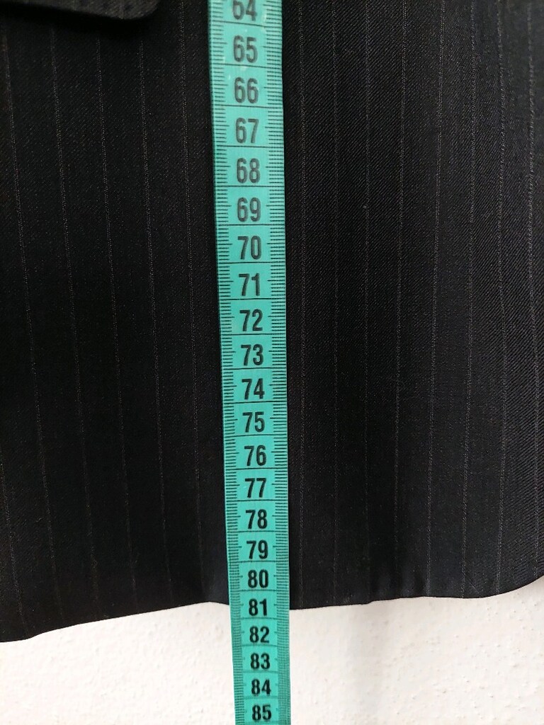 W erkek %100 yün 3 düğmeli blazer ceket - 9