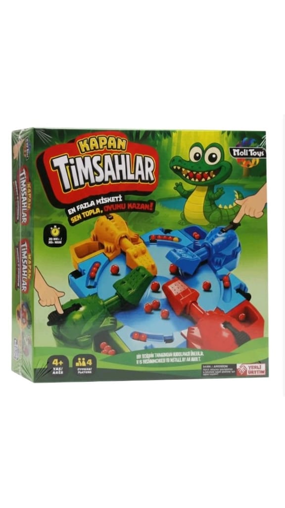 croco misket kapma molitoys timsah kapanı - 2