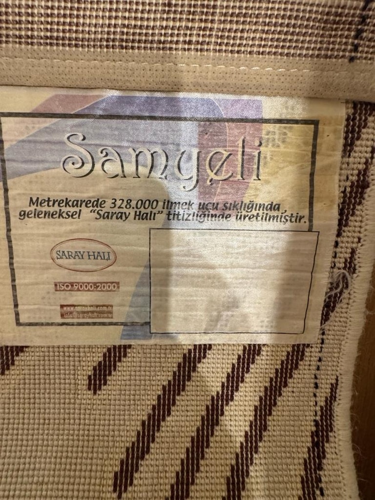 Saray Halı Samyeli Serisi – Yatak Odası 3’lü Halı Seti - 3