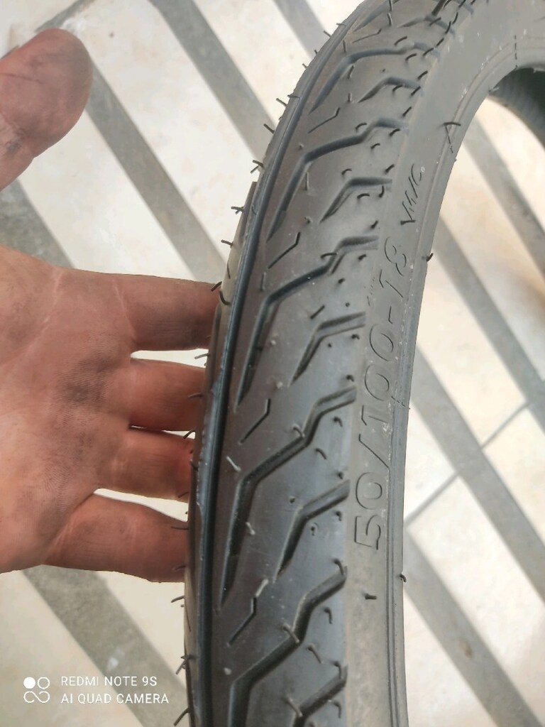 Lastik 50/100/18 dış type CG ince 18 cant uyumlu - 2