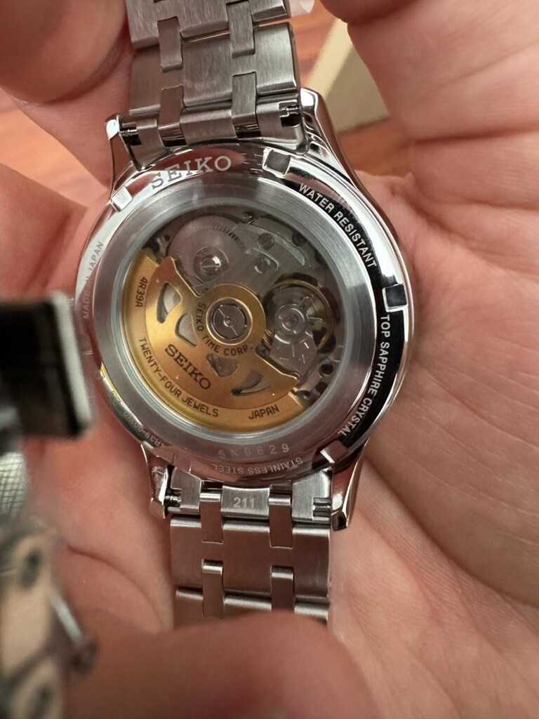 Seiko Presage Japanese Zen Garden 42 mm Siyah Kadran - 5