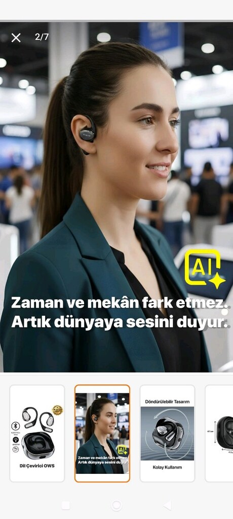kulaklık dil ceviren sıfır garantili - 5