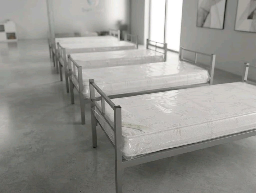 1.5 MM DEMİR KARYOLA + YATAK TÜM İSTANBUL İÇİ ÜCRETSİZ TESLİMAT - 5