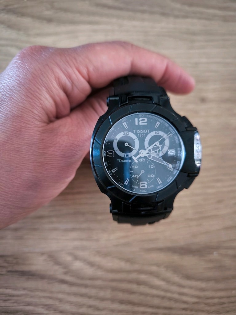 Tissot T-Race Chronograph - Orijinal, Safir Camlı, Kusursuz Kondisyon