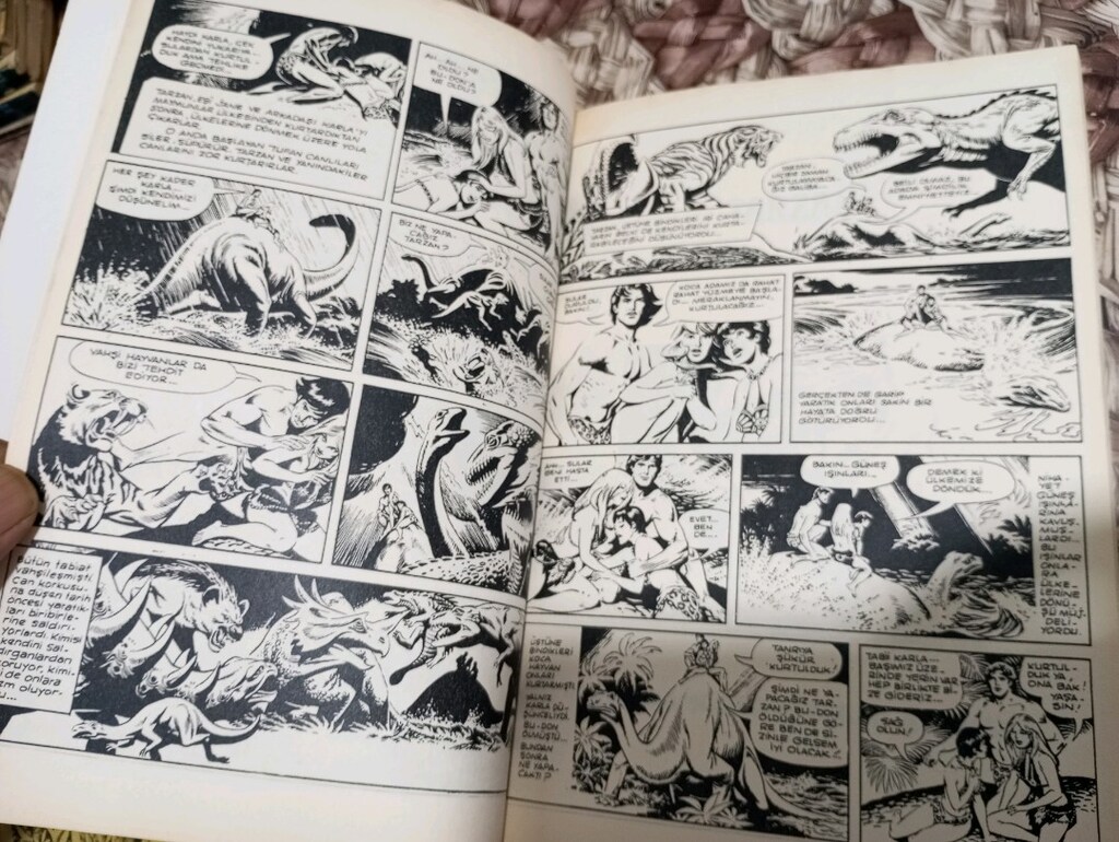Tarzan cilt 2-6 çok nadir çizgi roman - 3