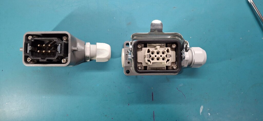HARTING Han E6 Ağır Hizmet Konnektörü 6 Pinli Soket, Fiş. SOKETSET15 - 4