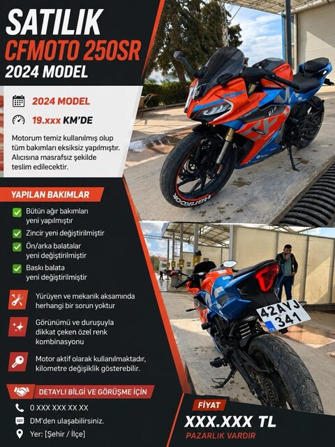 CF MOTO 250 SR