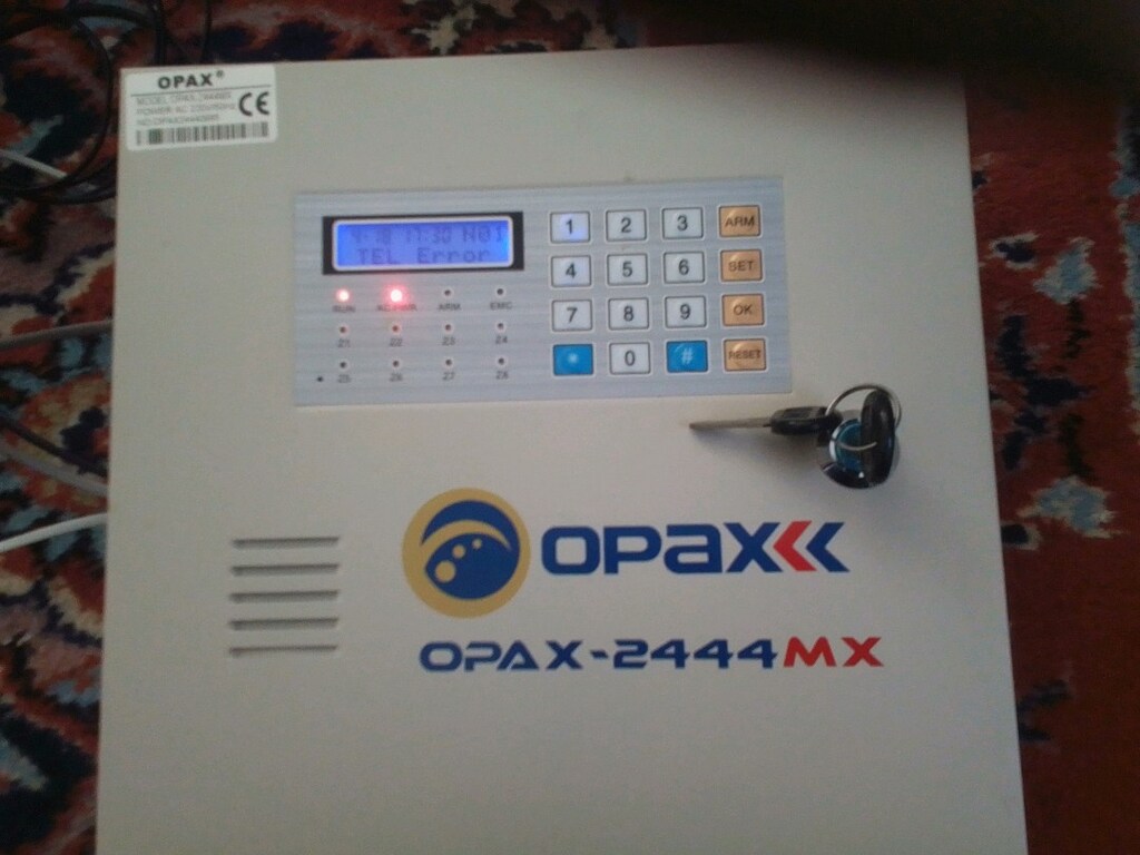 9 dedektörlü, güç kaynaklı full alarm set - 9