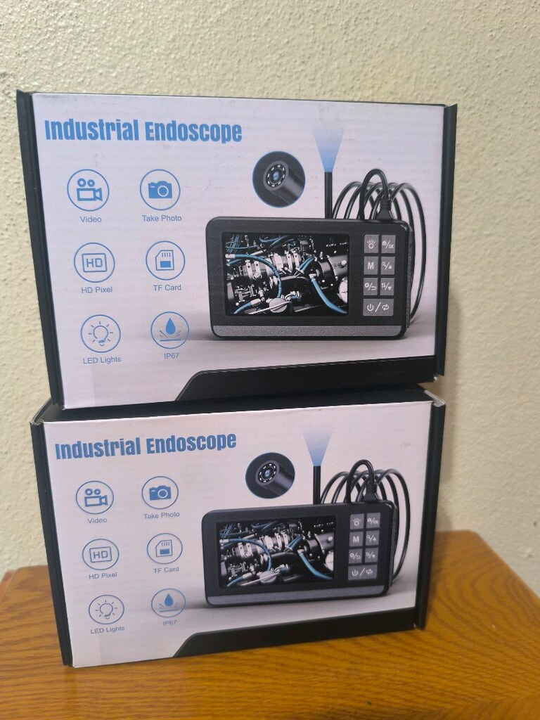 Ekranlı 10m SD kart destekli endoskop kamera - 3