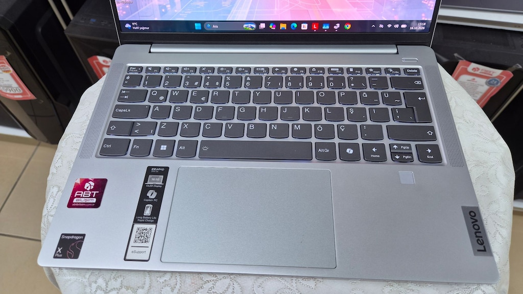ABT BİLİŞİM–Lenovo Slim 5 Snapdragon X Plus 32 GB 1 Tb M.2 14 İnç - 4