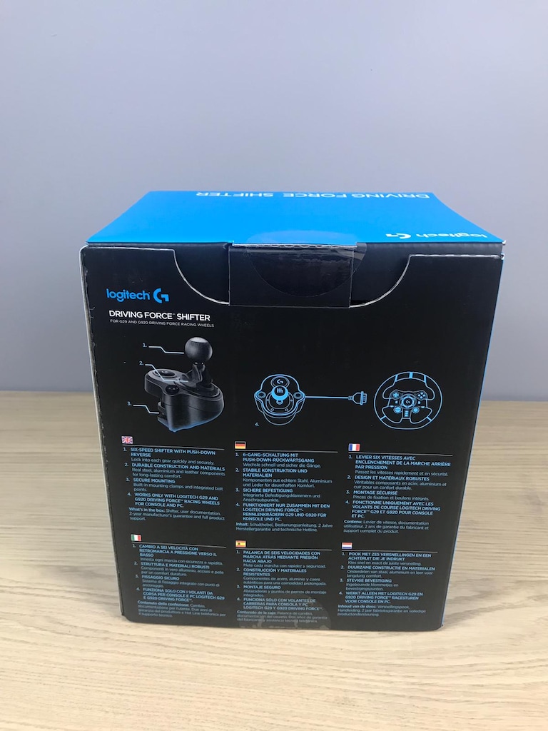 LOGITECH DRIVING FORCE SHIFTER VİTES KOLU SIFIR ÜRÜN KAPALI KUTU - 3