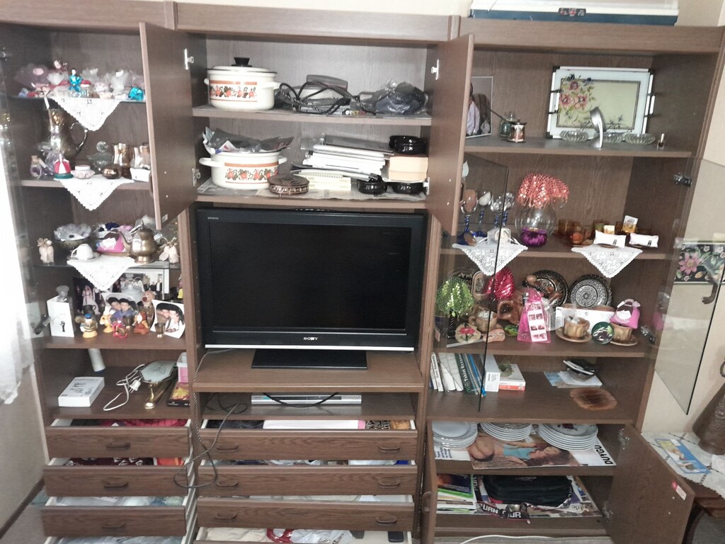 Kelebek Mobilya Büyük Vitrin + TV Ünitesi – Çok Temiz - 2