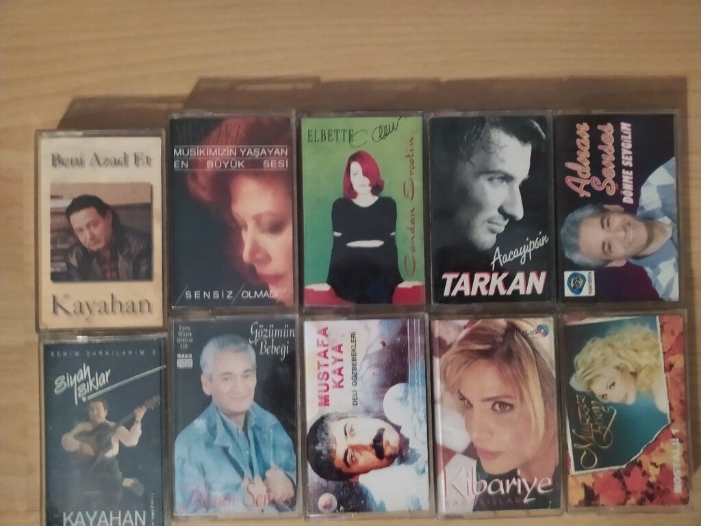 toplu kaset satışı -180 adet - 6