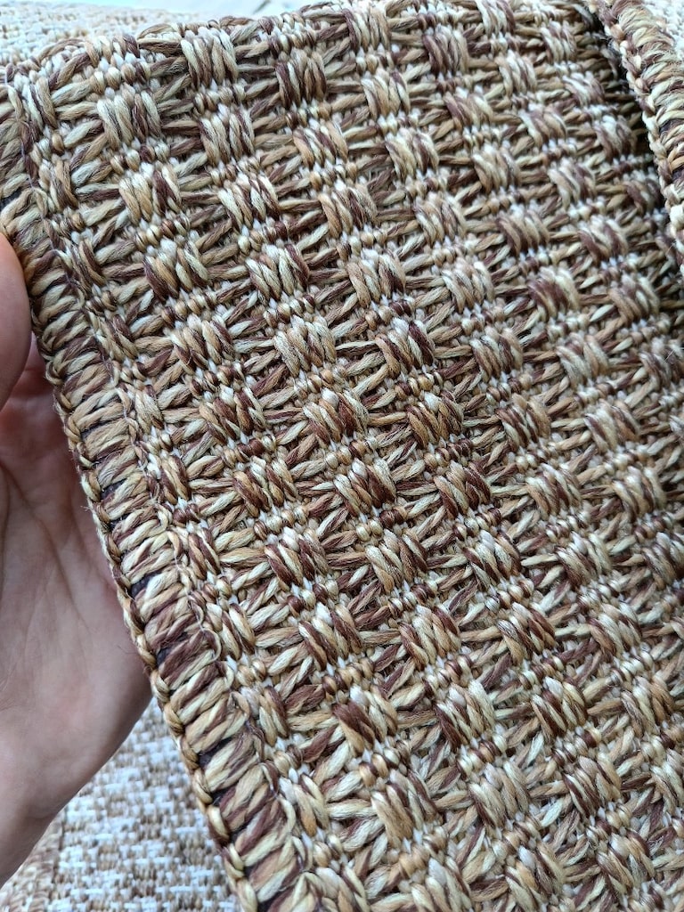 Mariesse Home Hav Toz Vermez Kolay Temizlenen Hasır Doku Sisal Halı - 2