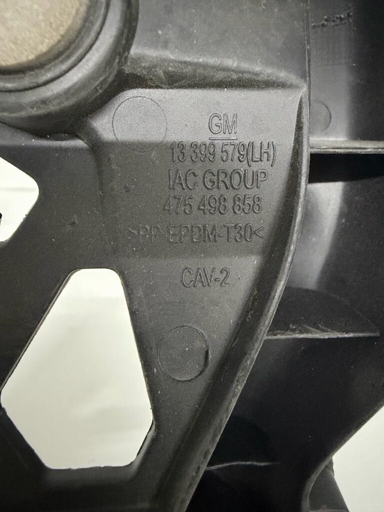 Corsa E sol arka tampon braketi sıfır orjinal 13399578 1406647 - 4