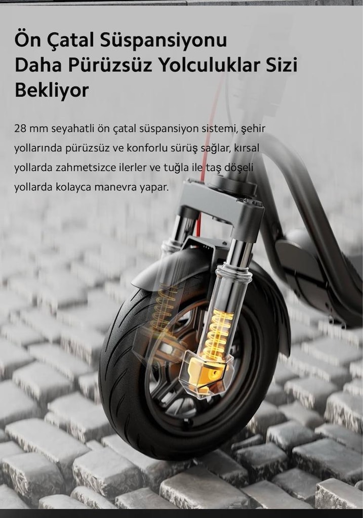 NAVEE V50i Pro 2 Scooter - 24 ay garantili - 13