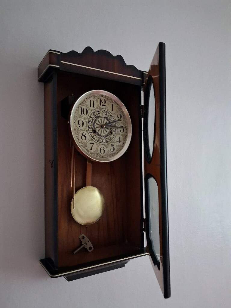 BİL Kurmalı Gonglu Duvar Saati ALMAN - 10