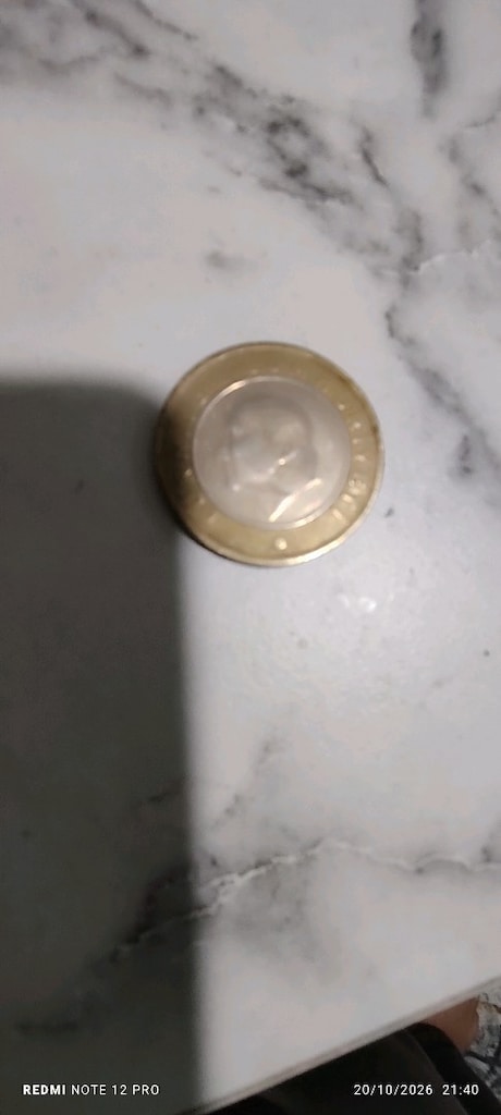 Hatalı madeni 1tl. - 3