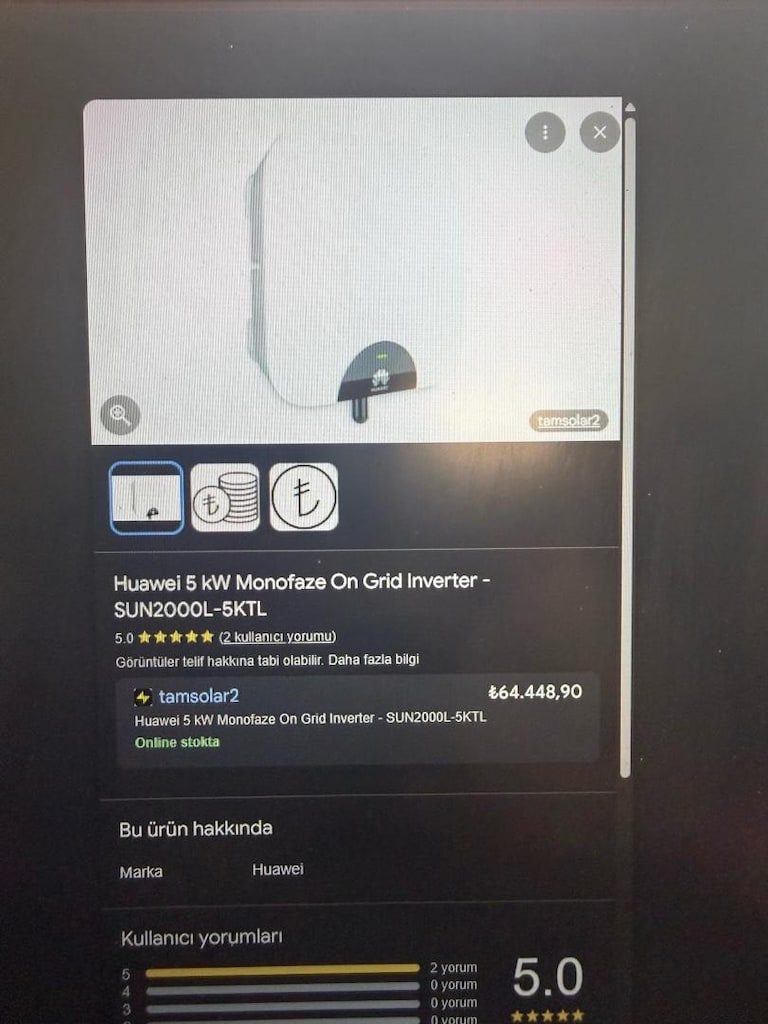 3 kw ınverter (SUN2000-3KTL-L0) huaweı - 5