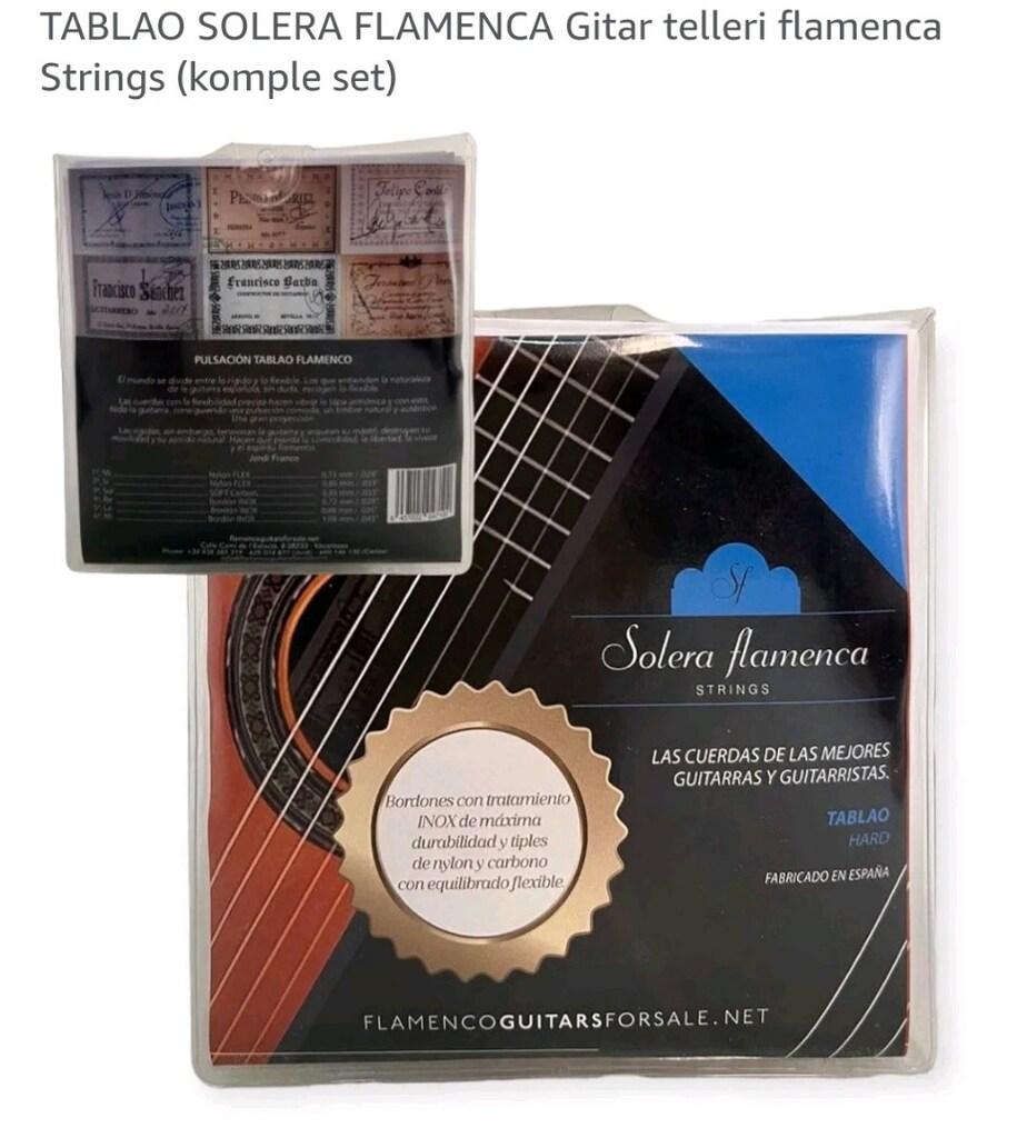 Gitar Teli Seti - kaliteli malzeme amazon yurtdışı ürünü - 2