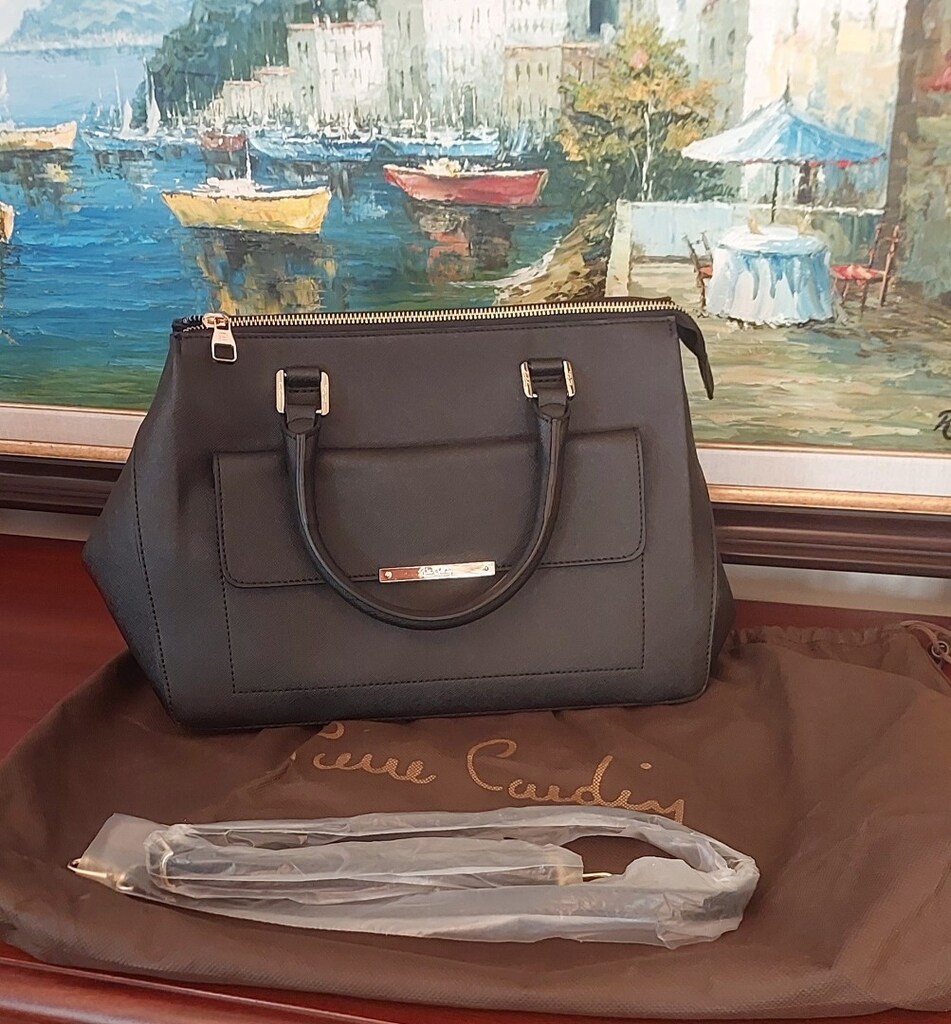 pierre cardin kol çantası original