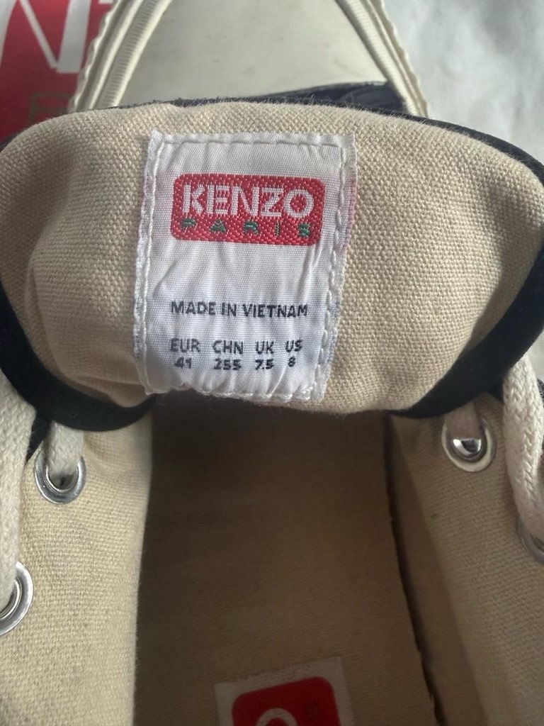 KENZO Paris Orijinal Sneaker – Unisex / Erkek – 41 Numara - 4