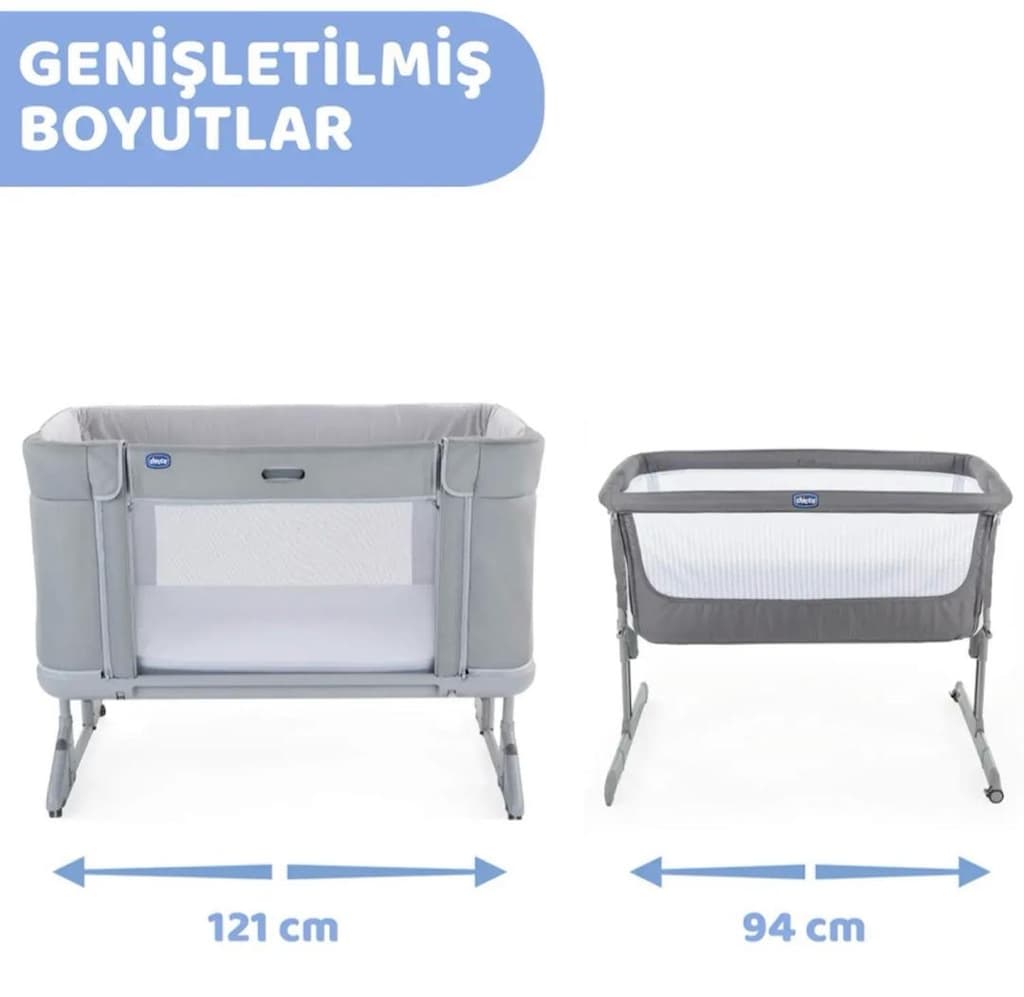 Chicco Next2Me Forever | 3’ü 1 Arada | Çok Temiz | 4 Yaşa Kadar - 11