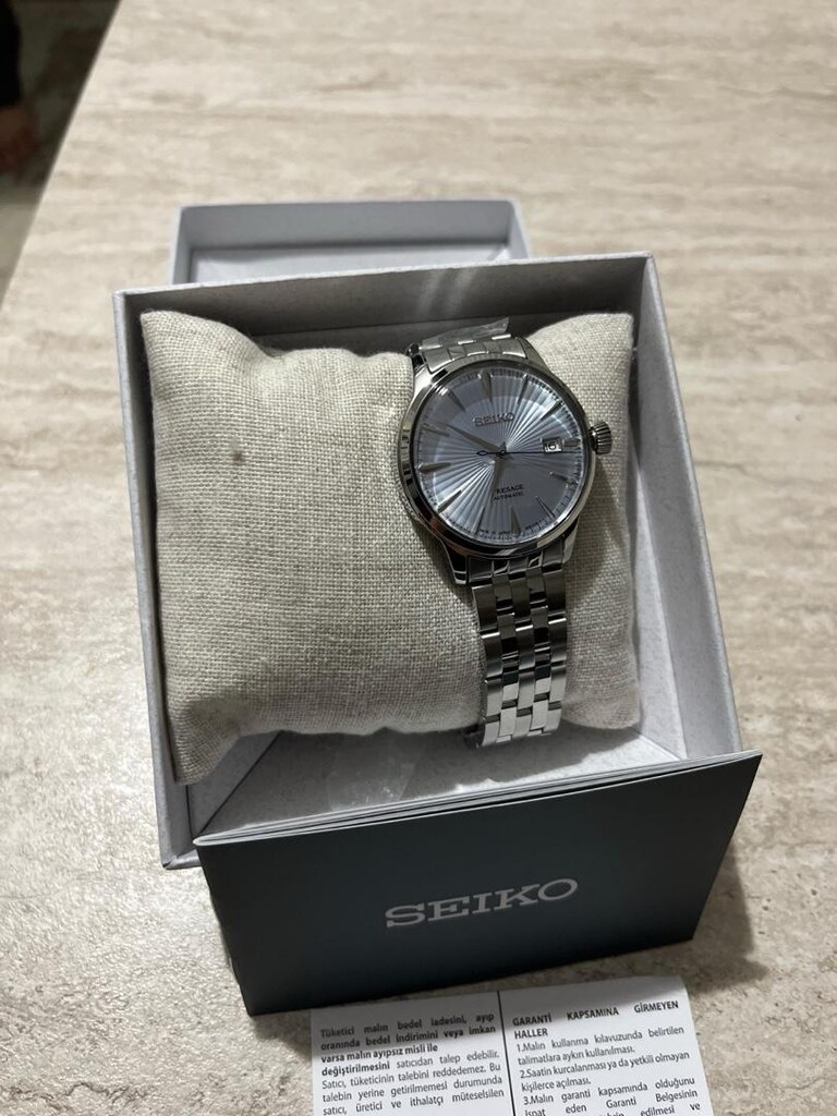 Seiko SRPE19j1 Model Çelik Klasik Orjinal Erkek Saat