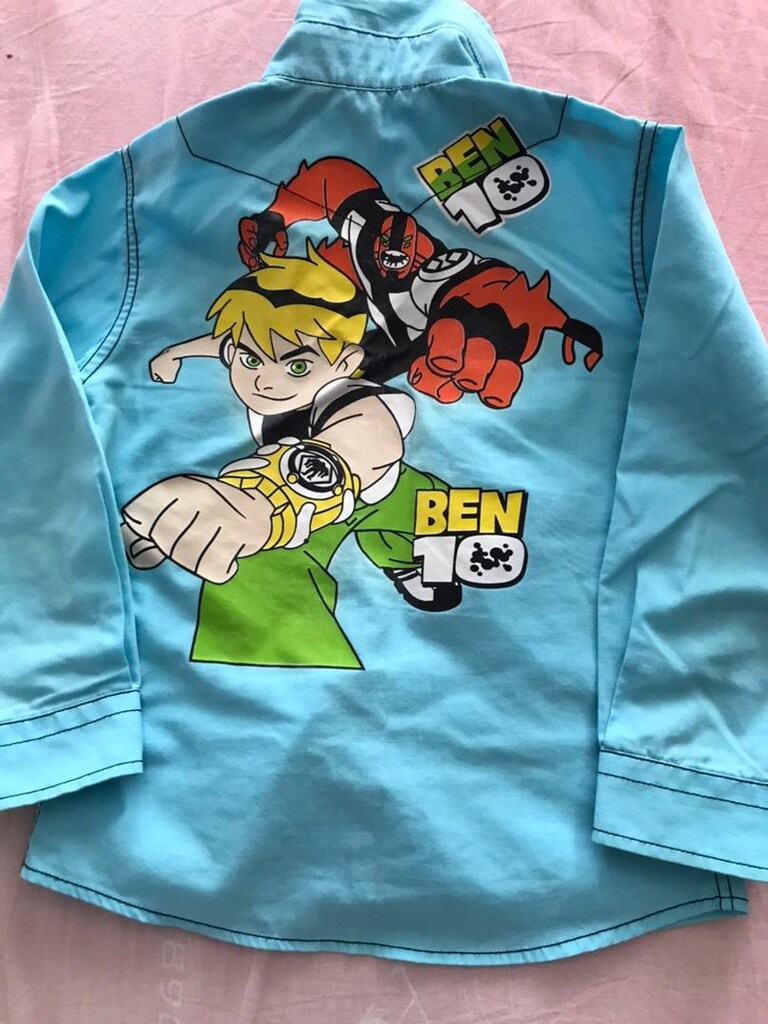 Ben10 çok şık çocuk gömlek 3-4 yaş - 2