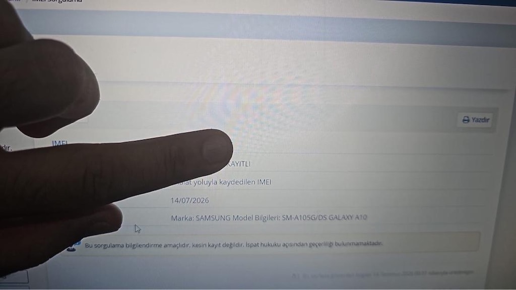 Samsung A10 TR 32 GB ÇİFT HAT - 9